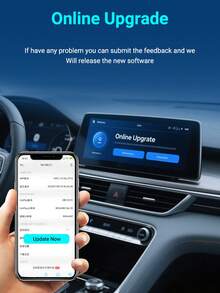 XUDA 2026 New 2-In-1 Wireless Car Smart Box, CarPlay & Android Auto Mini Adapter, Carplay Converter, Fast Auto Connection, No Delay, Compact & Elegant Smart Box, Wired To Wireless, Fashionable & Portable, With USB/USB-C Ports - A - View 9