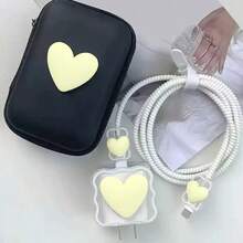 White Heart-shaped Six-piece Set