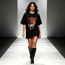 Women Senior T-Shirts & Tops - Black - View 1