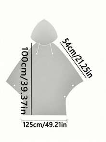 Multifunctional Raincoat, Portable Windproof Waterproof Rain Jacket, Suitable For Hiking, Cycling, Camping, Fishing And Rainy Outdoor Activities - Multicolor - View 4