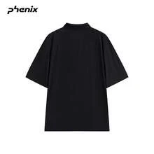 +Phenix Phoenix Men's Quick-Dry Short Sleeve 2026SS New Outdoor Casual Knit Polo Shirt - Black - View 5