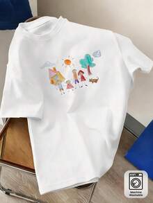 Women T-Shirts - 白色 - 查看 4