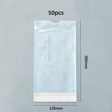 2 Sizes Available Nail Tool Sterilization Bags, Nail Tool Cleaning Bags, Dental PE Paper Storage Bags, Disposable Self-Sealing Sterilization Indicator Bags - Multicolor - View 8