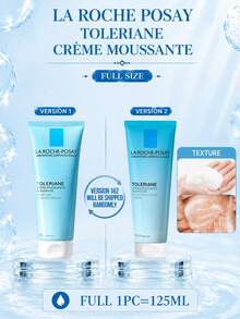 La Roche Posay La Roche-Posay Toleriane Cleansing Foam, Full Size 125ml, Sample 50ml, Deep Cleansing Makeup Removal, Soothing & Moisturizing, Daily Skincare Essential - Extra-thin Facial Foam Cleanser - View 12