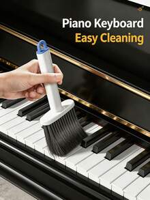 1pc Multi-Function Soft Bristle Gap Brush With Clip Or Scraper, Home Cleaning Tool For Dusting, Window Track Cleaning, Car Interior Dusting. Suitable For Living Room, Bedroom, Kitchen, Bathroom, Car And Other Places. - Multiple Styles - View 9
