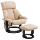 Cream White + Bonded Leather