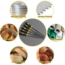 10pcs Diamond Mini Model Metal File Assortment, Fine Steel Files For Metal And Woodworking Polishing, Trimming And Repairing Tools - File - View 9