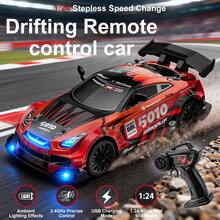 High-Speed Electric Wireless Remote Control Racing Car, Professional Drifting Stunt Remote Control Car, Indoor And Outdoor Racing Game Toy, Cool And Collectible Model Car, Perfect Birthday, Back-To-School, And Christmas Holiday Gift For Children. - Red - View 2