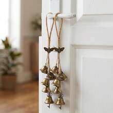 1/2 Pieces Witch Bells For Door Knob For Protection Handmade /Decorative Door Hanging Bell Witch Wind Chimes For Boho Home Room Decor, Halloween Decor, Fall Decor, Room Decor (Bees/Sun) - Multicolor - View 1