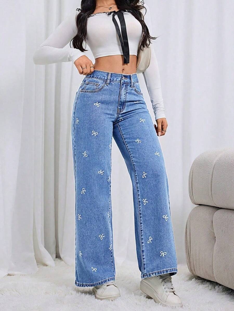 CHILAM Women Jeans - Medium Wash - View 1