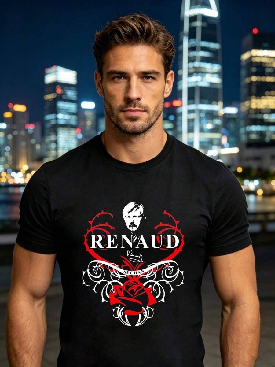 Men T-Shirts - Black - View 1