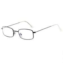 Vintage Personalized Metal Thin Frame Rectangular Glasses Frames Unisex Minimalist - Multiple Styles - View 7