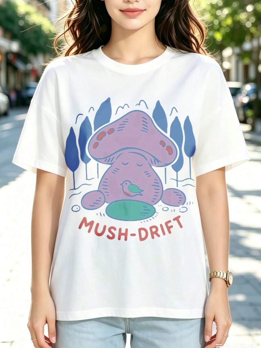 Women T-Shirts - White - View 1