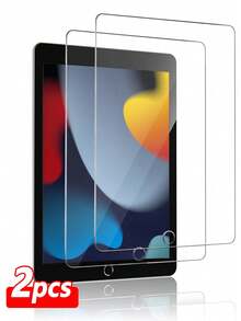 2pcs High Definition Tempered Glass Screen Protector, Compatible With IPad/Air/Pro/Mini/1/2/3/4/5/6/7/8/9/10/11 Gen/8.3 Inch/9.7 Inch/10.2 Inch/10.5 Inch/10.9 Inch/11 Inch/12.9 Inch/13 Inch/2018/2025/2022/Air 2024/Pro 2024/M2/M3/M4 - Clear - View 22