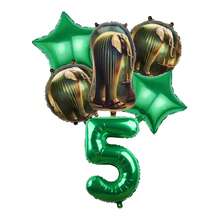 WPETLE Shanhaijing Italian Brainrot Character Lirilì Larilà Meme Balloon Set, Weird Fantasy Creature Foil Balloons With Number 1-9, Birthday Party Decorations For Kids - Lirilì Larilà - View 16