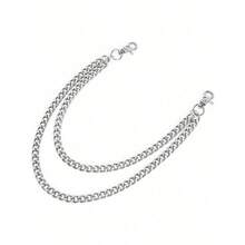 Multi-Layer Key Chain, Punk Pants Chain, Motorcycle Riding Jeans Accessory, Hip Hop Belt, Bicycle Leg Chain, Unisex Heavy Metal Chain, Cool Vintage Jeans Chain, Punk Accessory Gift, Suitable For Men And Women - Punk Style Cool Metal Pants Chain for Men and Women - View 13