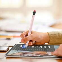 經典鉛筆盒，相容 Apple Pencil Pro 與第 2 代保護殼，支援磁吸充電與雙擊，矽膠保護殼相容 IPencil 第 1 代 - 彩色 - 查看 10