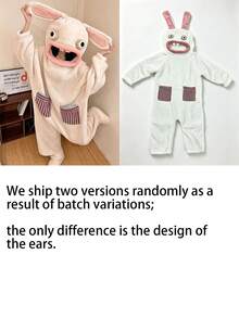 Jubah Mandi Kelinci Bermulut Besar, Jubah Berkerudung Ukuran Besar dengan Lengan dan Kantong. Kain Flanel Hangat dan Nyaman, Pilihan Sempurna untuk Orang Dewasa - Hadiah Terhangat. (Sedikit Perbedaan Warna, Tergantung pada Produk Asli.) - Berbagai gaya - View 8
