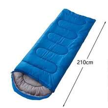 Adult Outdoor Camping Sleeping Bag – Thickened, Warm, Foldable, And Portable Envelope-Style Bag; Suitable For Wilderness Hiking, Indoor Naps, And Cold Protection - Multicolor - View 7