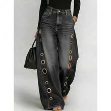 Women Jeans - Black - View 3