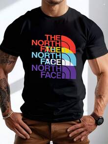 Men T-Shirts - 黑色 - 查看 1