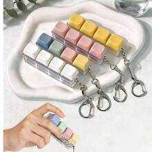 Portable Travel Toiletry Bag, Soft Zipper Handbag, Tote Bag, Bathroom Storage - Multicolor - View 1