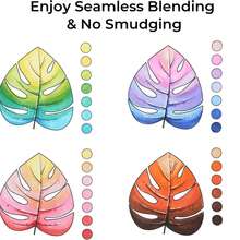 48/60/80 Colors Professional Dual Tip Art Markers Brush & Fine Painting Marker Set For Artist Coloring Drawing Illustration Back To School - Multicolor - View 5