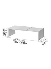 Expandable Kitchen Storage Rack, Tiered Dish Organizer, Countertop Cabinet Shelf, Tiered Rack, Spice Rack, Desktop Organizer, Shoe Rack, Multi-Purpose, Disposable Slouchy Cloth, Adjustable Closet Shelf Divider - Expandable Storage Rack, Suitable For Wardrobe, Bathroom, Kitchen - No Drilling Required, Easy Installation, With Adhesive Pads - Multi-Purpose Divider System, Kitchen Supplies, Kitchen Accessories, Kitchen Tools, Halloween, Christmas Gifts - Multicolor - View 11