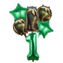 WPETLE Shanhaijing Italian Brainrot Character Lirilì Larilà Meme Balloon Set, Weird Fantasy Creature Foil Balloons With Number 1-9, Birthday Party Decorations For Kids - Lirilì Larilà - View 13