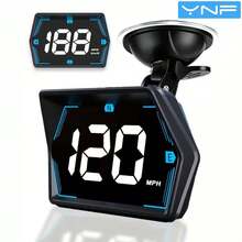 [2026新款] YNF 車用 GPS 導航儀 10Hz 超流暢顯示 | 雙模 GPS+北斗 MT3303 晶片精準定位 | 超速警示與 USB-C 快充 | 公里/英里單位切換 - 二十國集團 - 查看 2