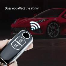 1 cái bao da chìa khóa ô tô, vỏ bọc chìa khóa điều khiển từ xa 2 nút cho CX-3, CX-5, CX-7, CX-9, Speed, Miata, MX5, phụ kiện chìa khóa xe - gói duy nhất - Xem 11