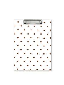 個性化教師禮物 波點圖案文件夾 教師寫字板 教師畢業禮物 返校季 學用品 教師節禮物 返校禮物 送給老師的完美禮物 可愛掛式寫字板 辦公用品 - 彩色 - 查看 3