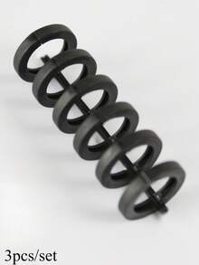 3pcs/Set Color Loose-Leaf Plastic Binding Ring Spring Spiral Rings A4 A5 Paper Notebook Stationery Binding Clip - Loose-leaf Clips - View 9