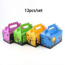 KEXINGYIYI 4/12/24pcs Halloween Gift Boxes Party Packaging Supplies - View 13