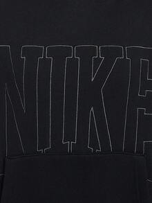 Nike/Nike Authentic New Women's French Terry Hooded Pullover Sweatshirt HQ5888-010 - HQ5888-010 - View 4