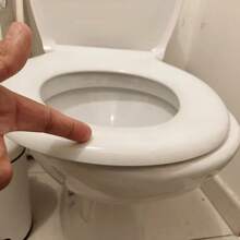 2pcs Toilet Seat Fixing Clips, Universal Toilet Seat Reinforcement Tool, Suitable For Loose Or Wobbly Toilet Seats, Keeps Toilet Seat Stable And Level - One Size Fits All - View 3