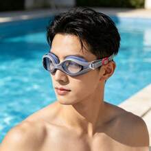 Adult Swimming Goggles Anti-Fog Swimming Training Glasses 3D Leak-Proof Soft Silicone Seal Waterproof Swimming Goggles Unisex For Pool And Open Water Swimming - Sea Salt Blue - View 5