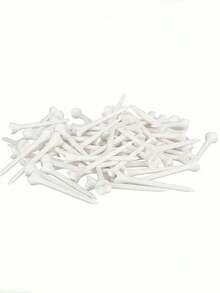 1/25/50pcs Golf 4-Prong Plastic Golf Ball Tee Zero Resistance - Multicolor - View 6