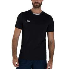 Canterbury Unisex Adult Club Dry T-Shirt - Black - View 3