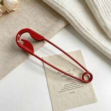 1pc Large Metal Hair Clip, Unique Oversized Paperclip Hair Accessory, Suitable For Updo, Bun And Half-Up Hairstyles, Women's All-Season Daily Hair Accessory - Multicolor - View 6