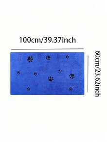 1pc Thickened Extra Large Microfiber Quick Dry Bath Towel, Soft Absorbent Bath Towel For Cats And Dogs - Multicolor - View 6