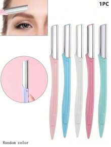 3/2/1-Pack (Random Colors) Dermaplaning Tool For Women – Multipurpose Facial Razor & Exfoliating Trimmer – Cut-Resistant Design For Facial Hair – Portable Travel Beauty Tool – Beginner-Friendly Professional Makeup Accessory - Multicolor - View 8