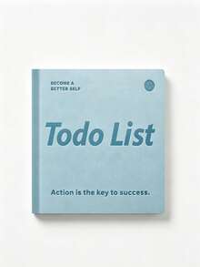 Planificador portátil de gestión del tiempo, incluye páginas de horario, seguimiento de hábitos y establecimiento de metas; este cuaderno compacto y práctico de autodisciplina es perfecto para usar en la escuela, el lugar de trabajo, el estudio y los viajes. - multicolor - Ver 15