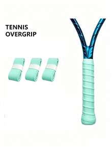 3/5/10pcs Super Comp Racquet Tennis Grip Tape, Anti-Slip Wear-Resistant Absorbent Overgrip, Outdoor Training Replacement Grip, Universal Padel, Badminton, Tennis Racket Sports Accessories - Multicolor - View 15