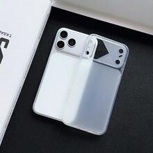 2pcs Minimalist Soft TPU Transparent Phone Case, Ultrathin Shockproof Clear Bumper Cover For IPhone 17 Pro Max 16 15 14 13 12 - Mixed Color 2 - View 10