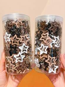 100/60/36/24/12pcs Cute Y2K Five-Pointed Star BB Clips, Durable Non-Slip Hair Accessories - Suitable For Girls And Women, Perfect For Daily Wear And Parties - Multicolor - View 14
