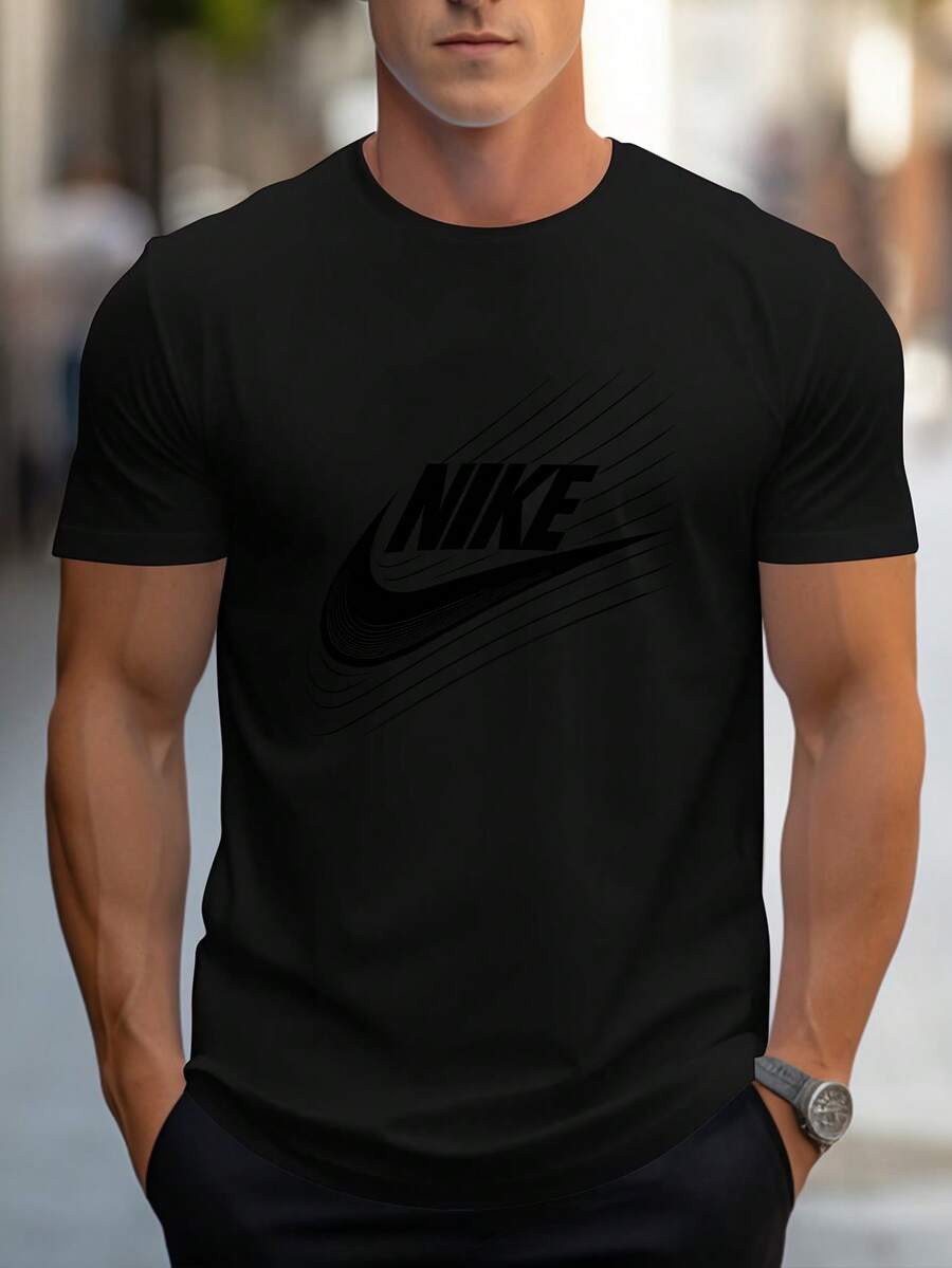 Camisetas de hombre - Negro - Ver 1