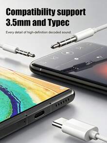 有線入耳式耳機，兼容 Lightning 接口、Type-C USB-C 插頭與 3.5mm 插孔，佩戴舒適，附麥克風，適用於筆記型電腦與 iOS/Android 設備 - 查看 7