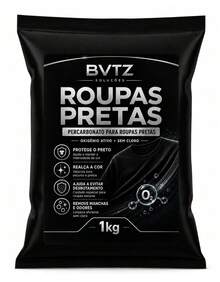 Percarbonato De Sodio Para Roupas Pretas E Escutas Revitaliza A Cor Não Desbota - Em pó - Visão 1