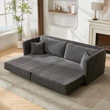 Sofas & Couches - 灰色 + 軟墊 + 軟墊 + 雙人座 - 查看 6
